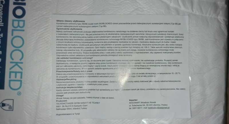 Kombinezony do malowania NOWE!