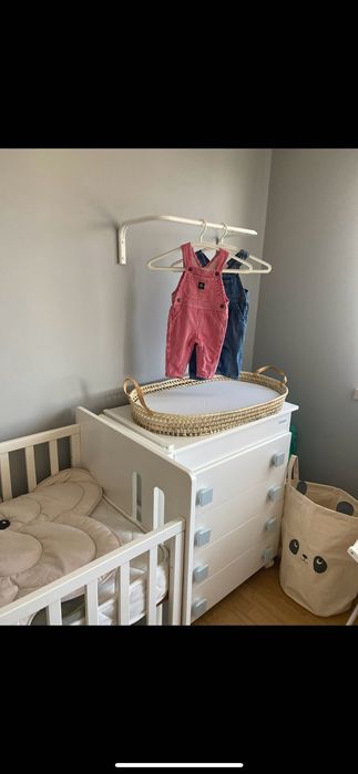 Berço e cómoda TRAMA