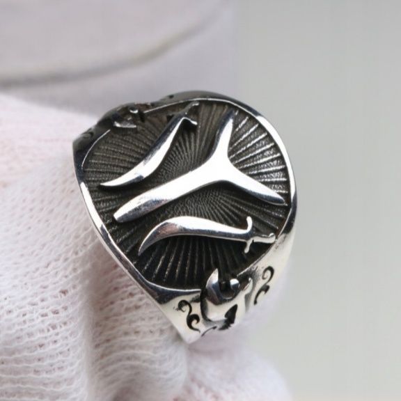 Srebrny sygnet 925 Assasin Witcher