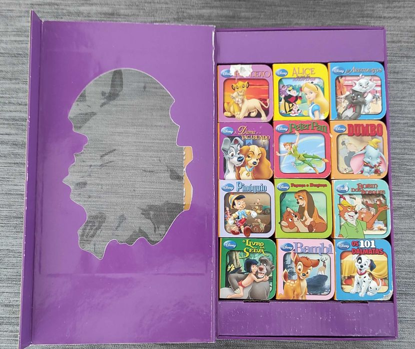 A minha primeira caixa de livros Disney