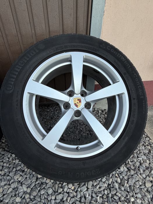 Felgi aluminiowe 18” z oponami Porsche Macan 5x112 TPMS 18” 235/60 255/55 R18