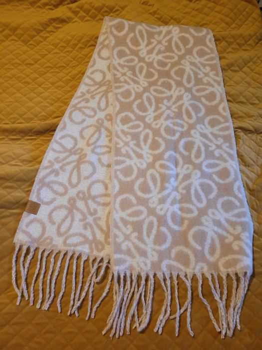 Szalik zimowy wełna alpaki Loewe