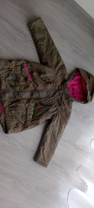 Kurtka next khaki 110cm,4/5 lat