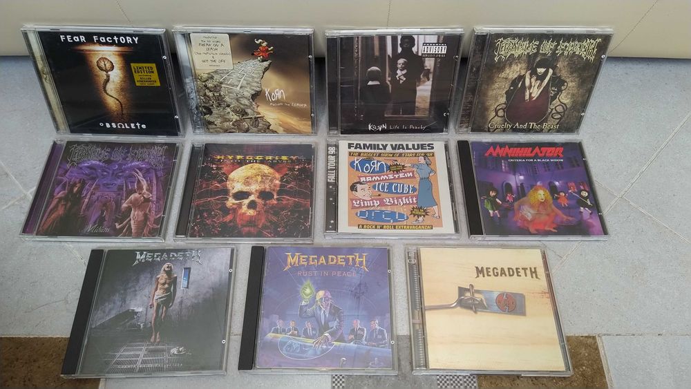 Cds heavy metal em bom estado