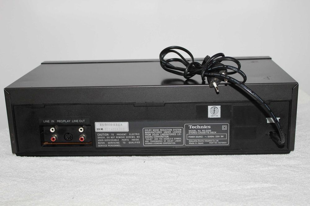 TECHNICS RS-D250 Magnetofon deck segment stereo Made in Japan Wysyłka