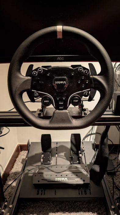 Moza R5 Bundle + brake performance kit