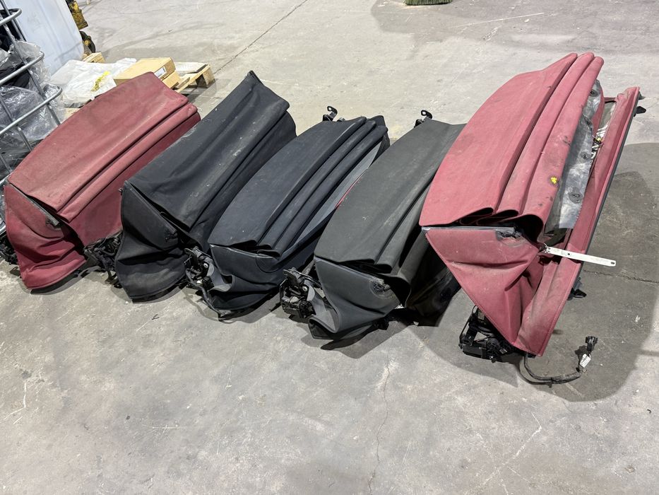 Capota fechos patins lonas smart fortwo 451 cabrio