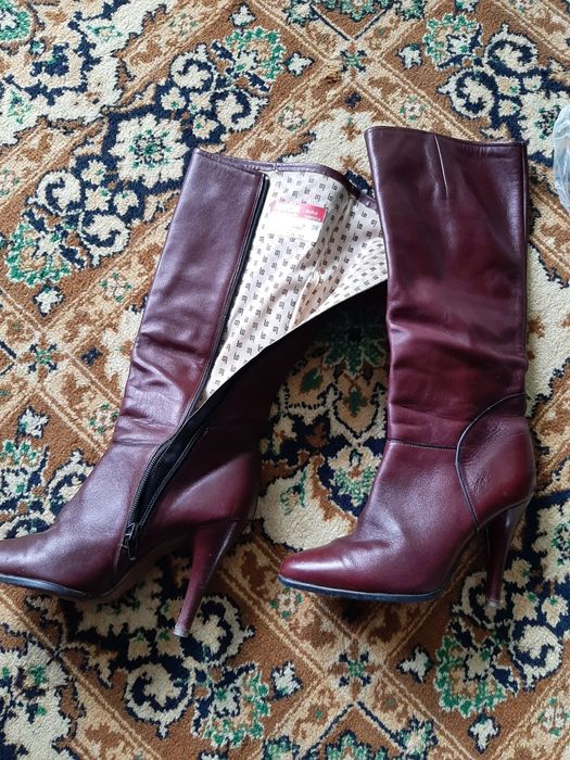 Сапоги кожа, деми, Австрия