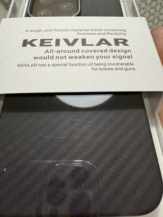 Чехол iPhone 15 pro max Keivlar