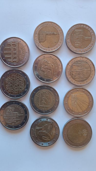 Moedas 2€ comemorativas