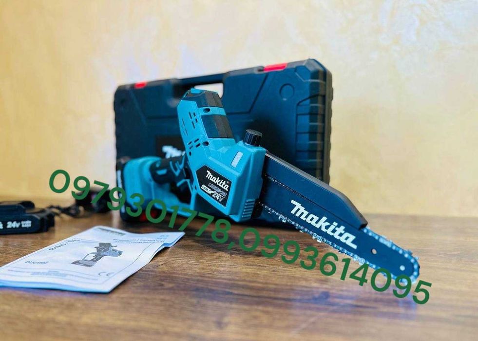 Аккумуляторная акумуляторна пила Makita DUC190Z Гілкоріз 20см 24V-5A