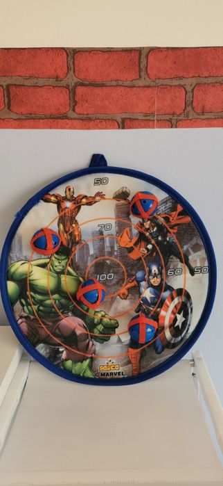 Jogo tiro ao alvo Avengers