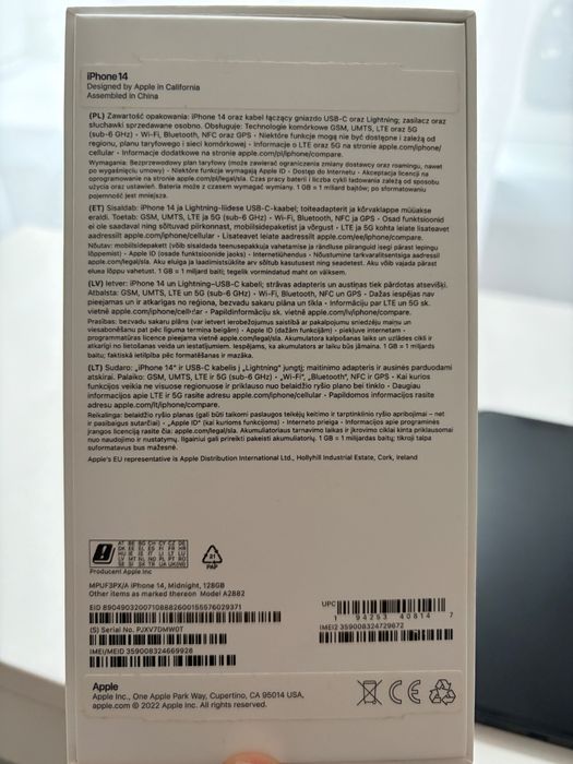 iPhone 14 128GB używany