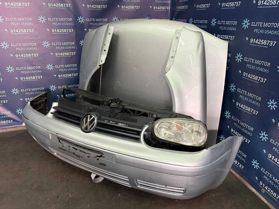 Frente completa usada VW GOLF 4 IV parachoques capot oticas guardalamas radiador