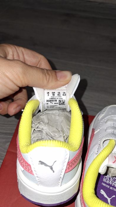 Кросівки puma, кеди, натуральна шкіра