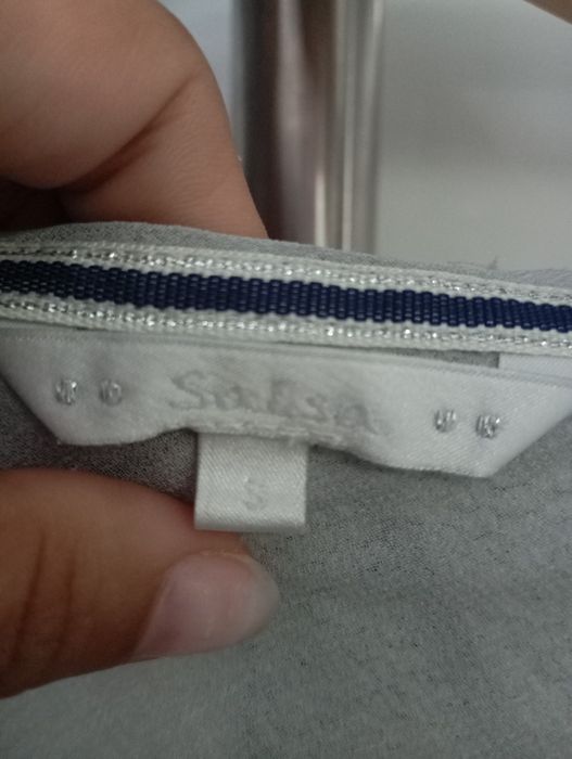 Camisola cinzenta SALSA