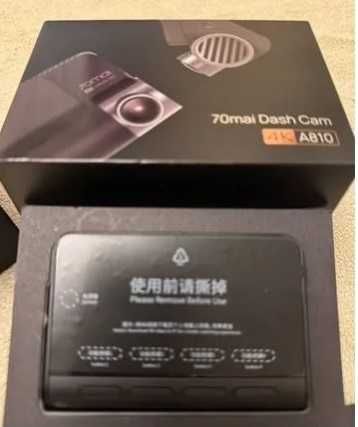 Відеореєстратори 70mai А810 4K