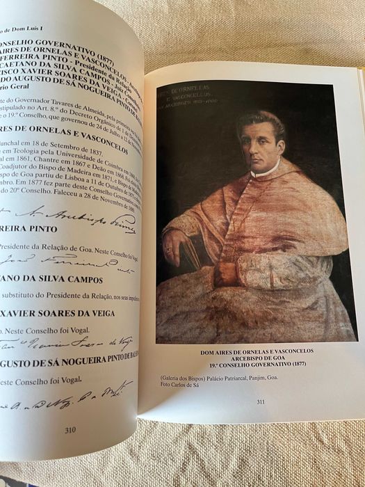 Livro Vice-Reis e Governadores da Índia Portuguesa | Francisco Xavier Valeriano de Sá