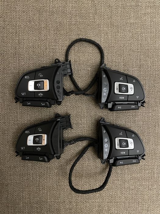 Активация адаптивный криуз контроль ACC VW Tiguan кнопки руль