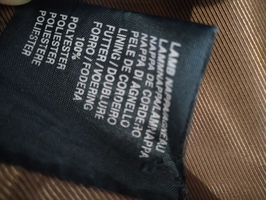 Kurtka skórzana męska