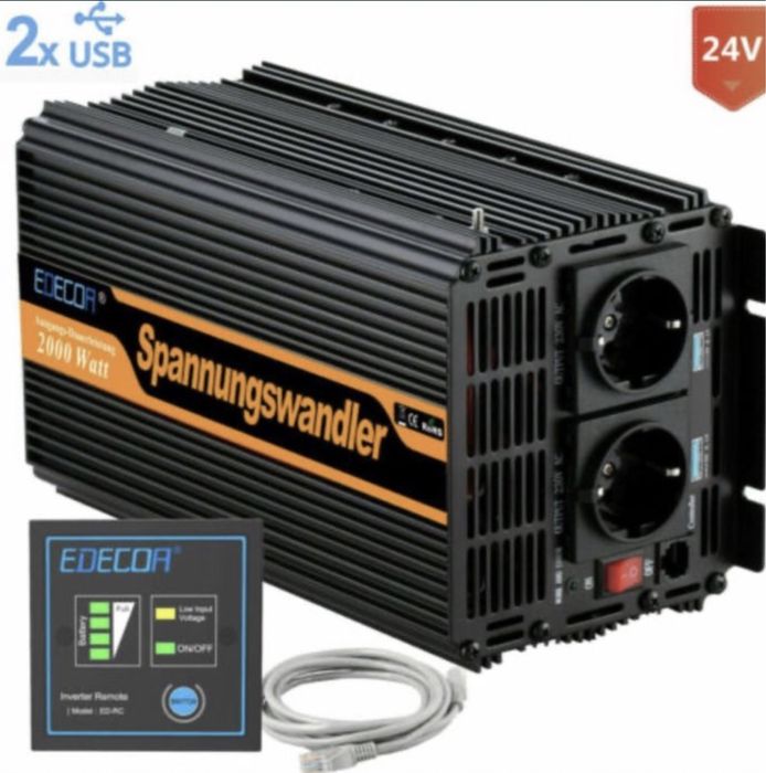 Інвертер EDECOA 2000W