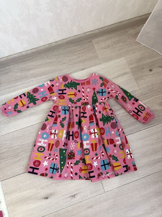 Новорічні речі новорічна сукня светр 86-92 розмір