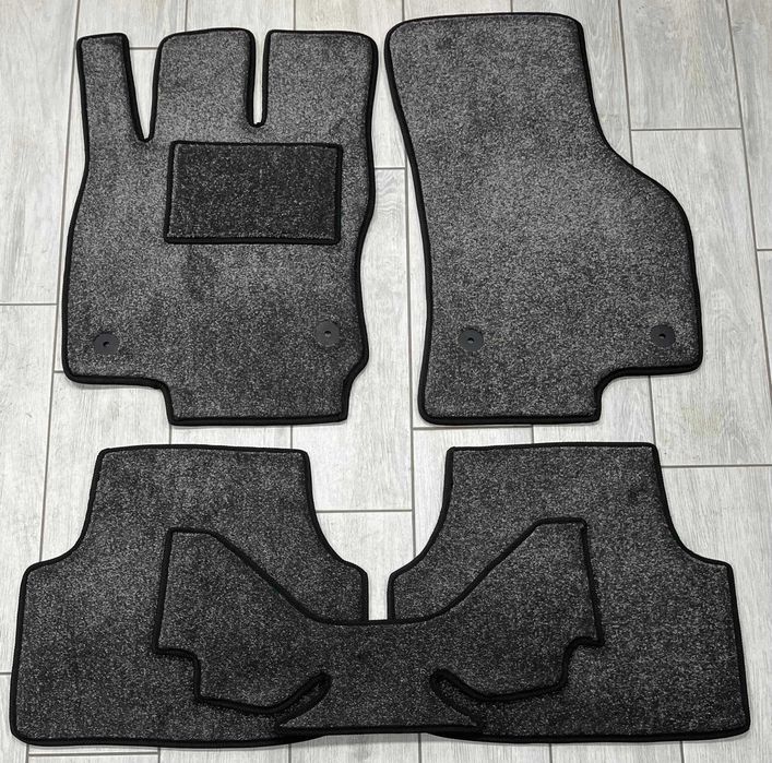 Коврики в салон ворсовые люкс для Renault Scania Seat Skoda Subaru