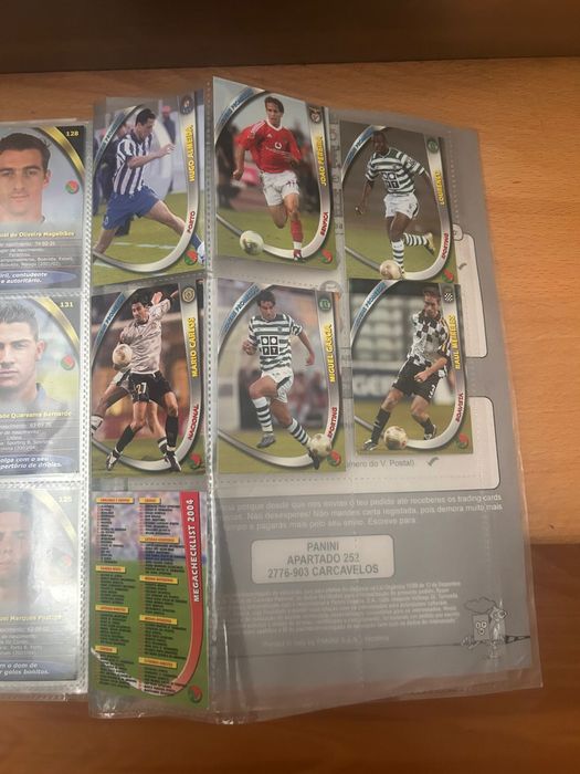 Caderneta Mega Craques 2004 Panini