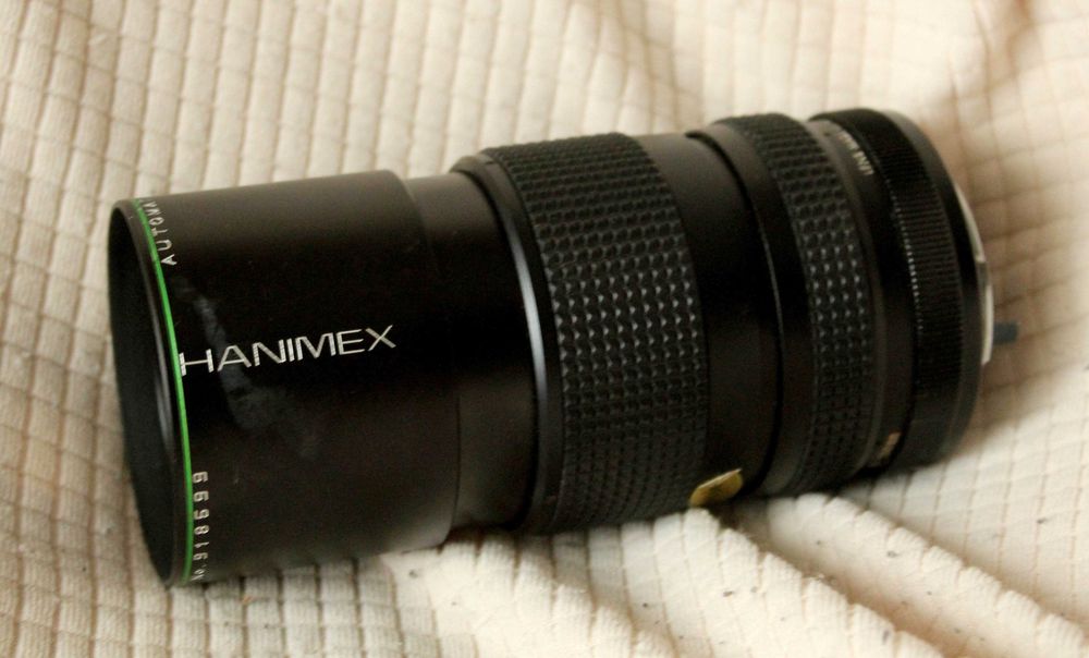 Hanimex automatic zoom mc 80-200mm f4.5. Pentax.