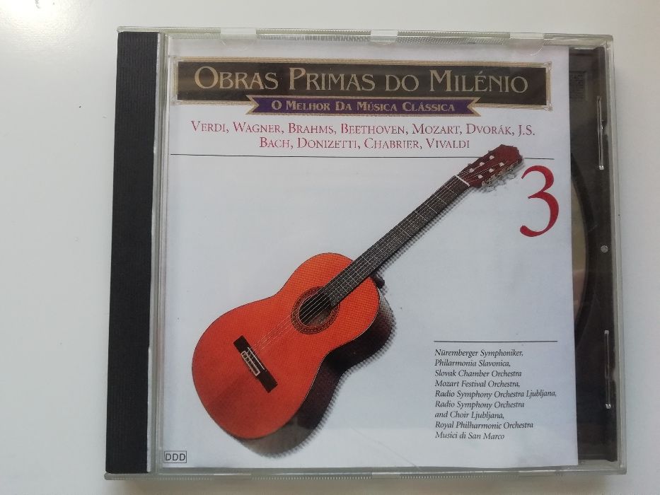 CD - "Obras Primas do Milénio" (música clássica)