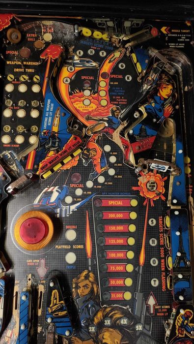 Fliper Pinball - Spy Hunter