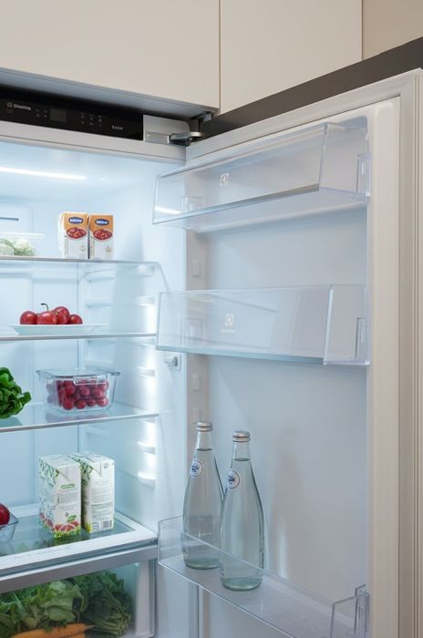 Półka z klapką Electrolux na drzwi lodówki