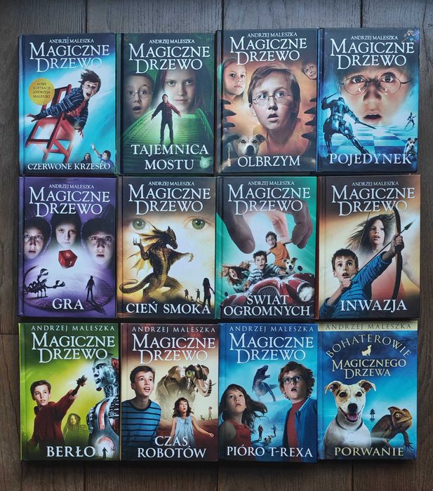 Magiczne Drzewo – ZESTAW 12 tomów (1-11 + Porwanie). Autograf