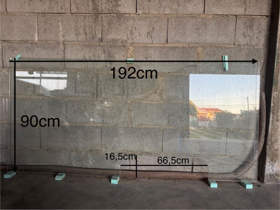 Vidro de proteção de balcão