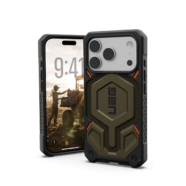 Etui UAG Monarch Pro MagSafe na iPhone 17 Pro - zielone