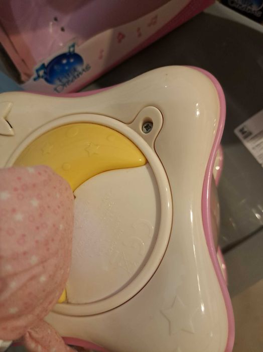 Chicco projektor pozytywka lampka, z oryginalnym pudełkiem.