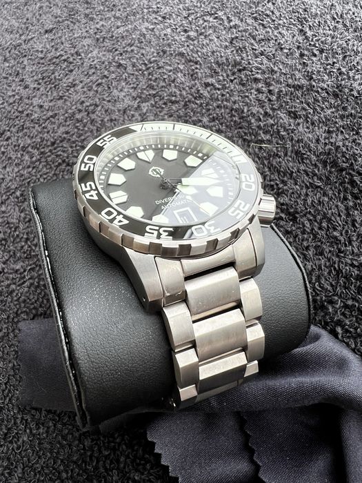 HELM Khuraburi Titanium Automatic 300m (Ref. 06AR3) – Full Set / Tytan / Dodatkowy Pasek HELM / Bez Czekania!