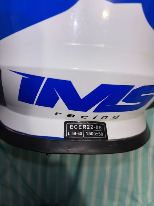 Vendo capacete IMS racing  Tamanho L , em bom estado