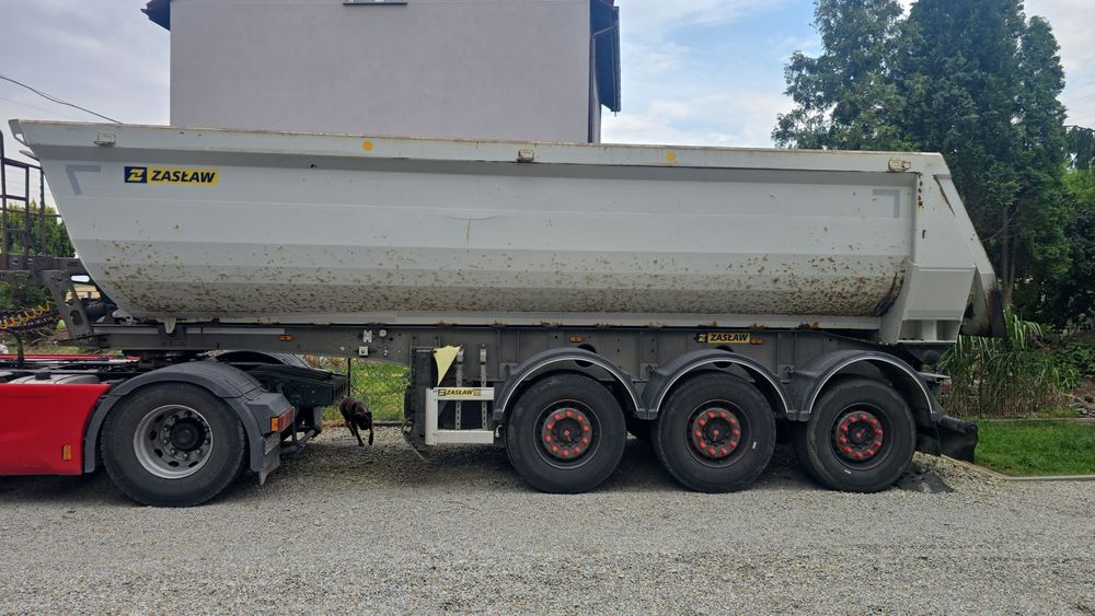 Naczepa wywrotka zasław 25m3 stalowa