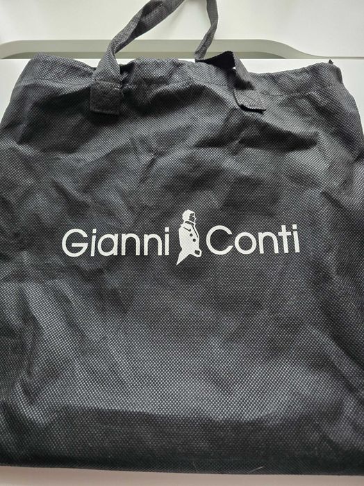 Skórzana solidna torebka Gianni Conti NOWA