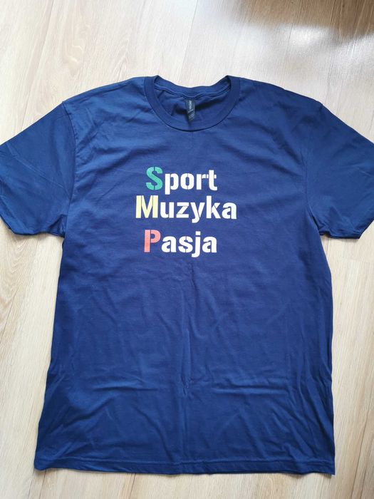 Koszulka męska sport, muzyka, pasja