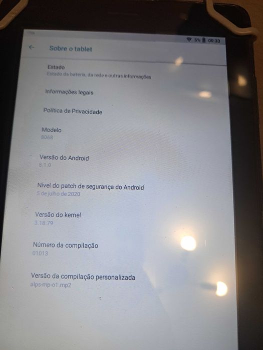 Tablet Alcatel 8068