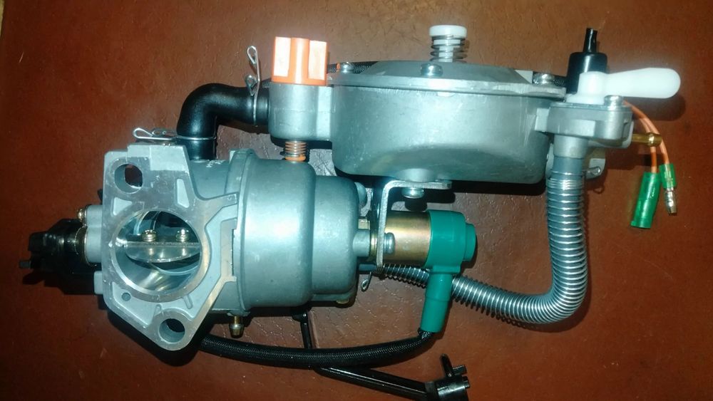 Редуктор-карбюратор для генераторів