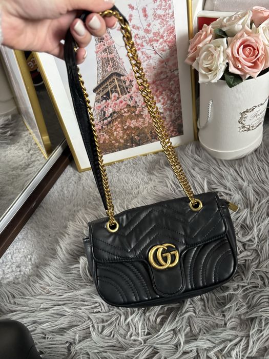 Torebka torba gg gucci czarna