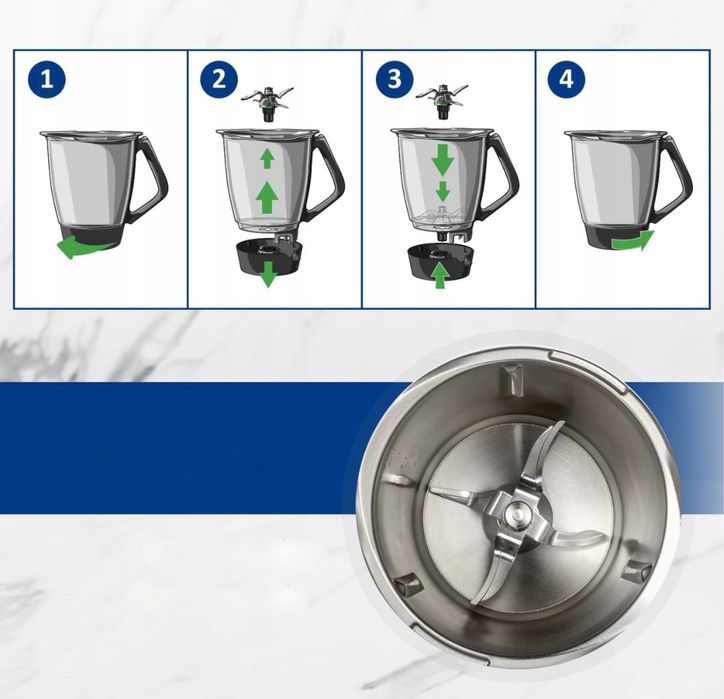 Nóż ostrze do Thermomix TM5 / TM6