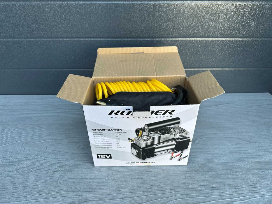 Автомобильные компрессоры, Компрессор для авто Köner 90 літрів