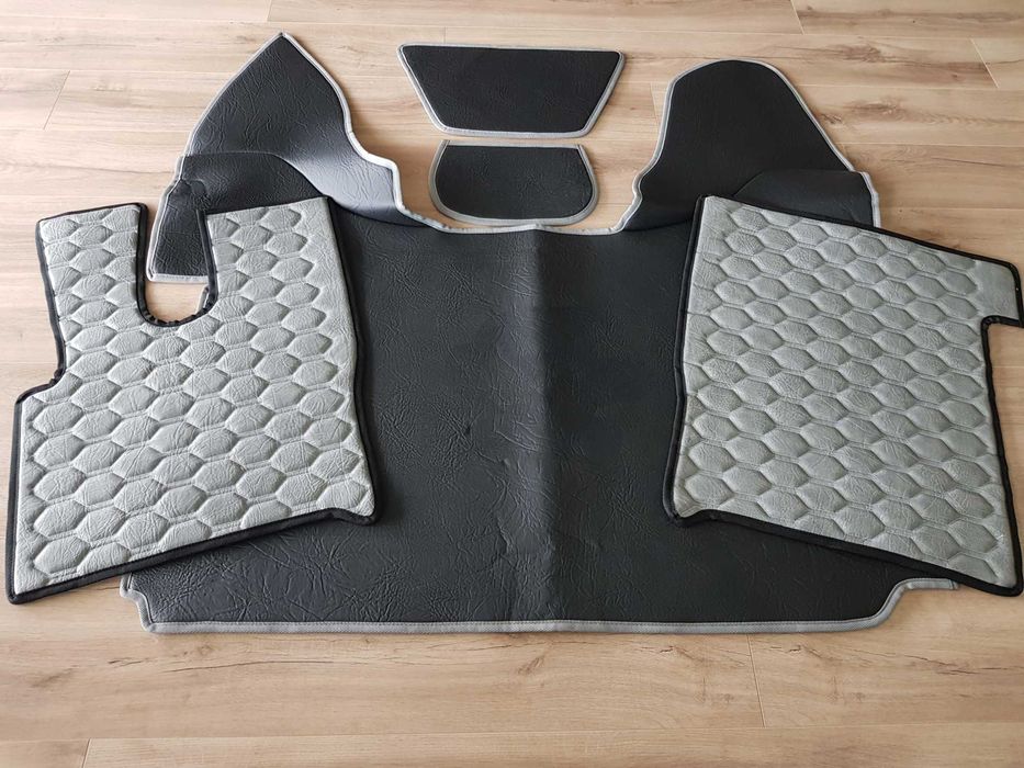 DAF Dywaniki z ekoskóry MAMUT do aut ciężarowych TIR plaster miodu