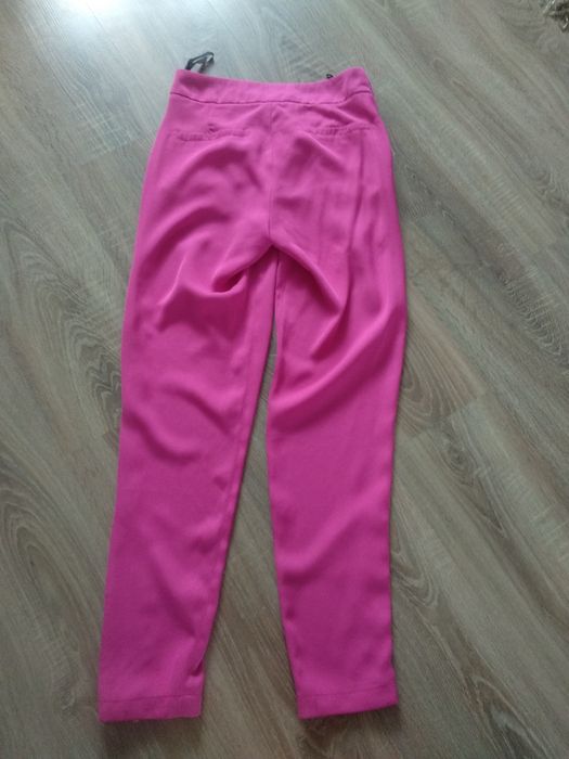 Różowe spodnie xs