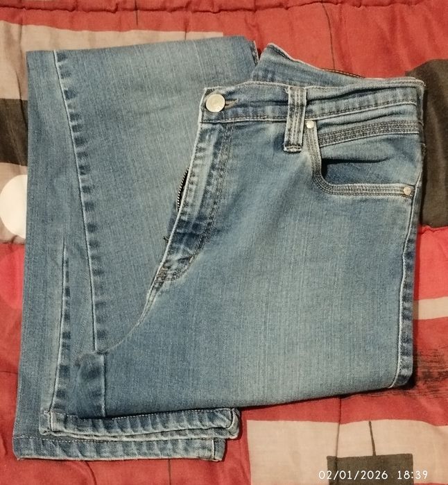Calças de ganga mulher elásticas tam 34