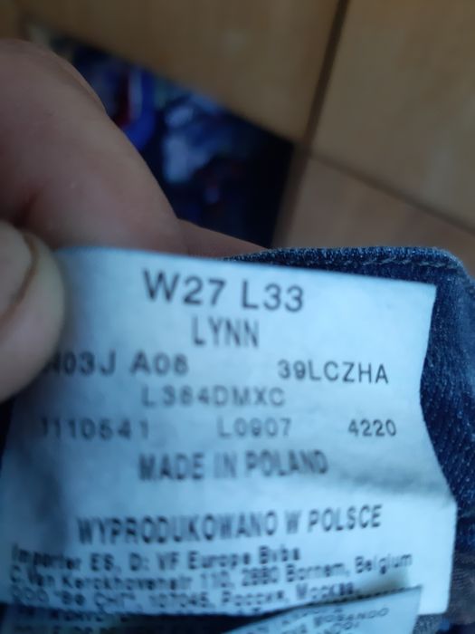 Spodnie Lee xline stan jak nowe w 27 l33
